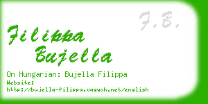 filippa bujella business card